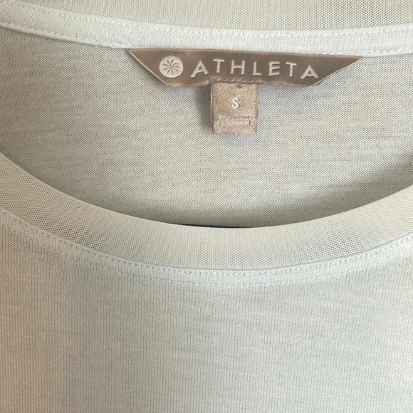 Athleta | Athletic T-Shirt, pale blue. Small. Good condition. - Picture 2 of 7